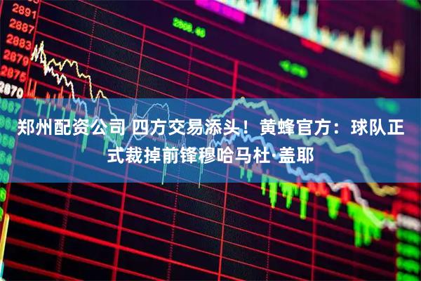 郑州配资公司 四方交易添头！黄蜂官方：球队正式裁掉前锋穆哈马杜·盖耶